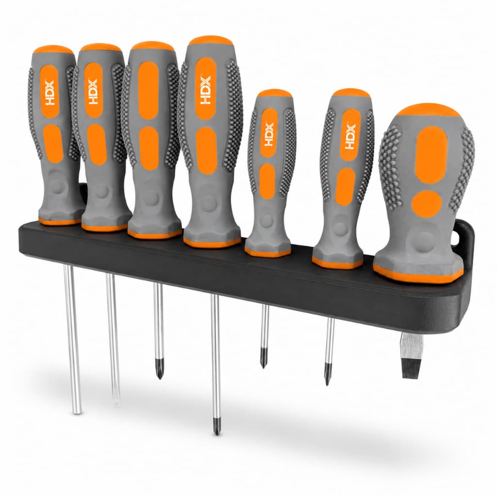 Suporte e Organizador Para Chaves De Fenda e Philips De Parede Premium