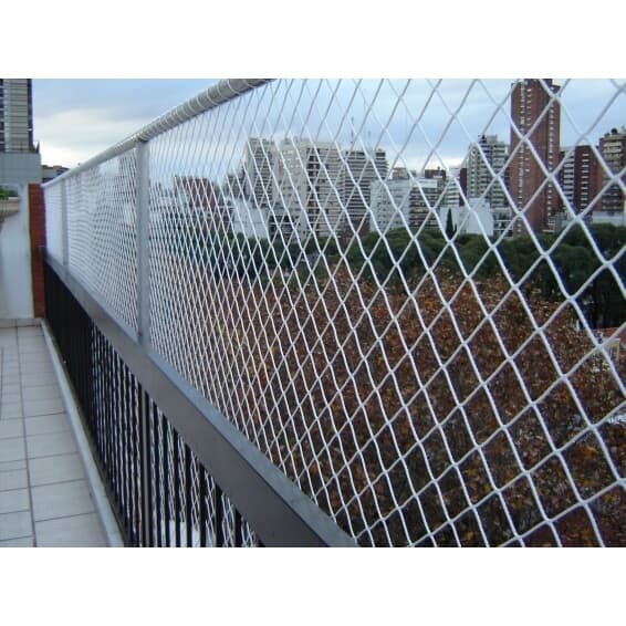 Kit Completo Tela Rede Proteção Para Corredor E Sacada 1un 1,00m x 14m