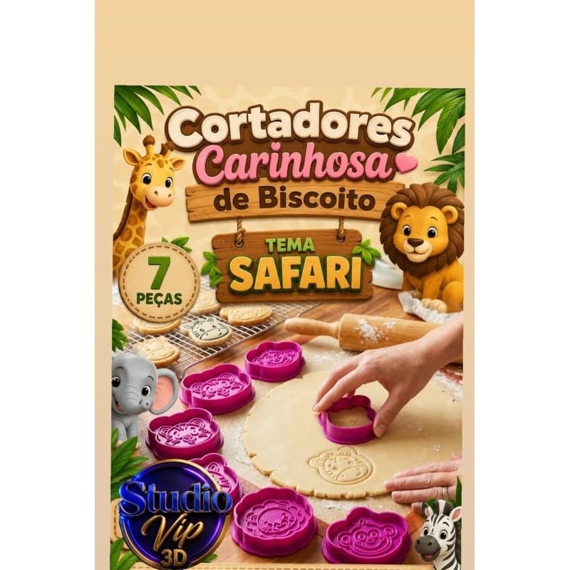 Modelador e Ejetor Para Modelar Massas, Doces e Brigadeiros Trator Safari