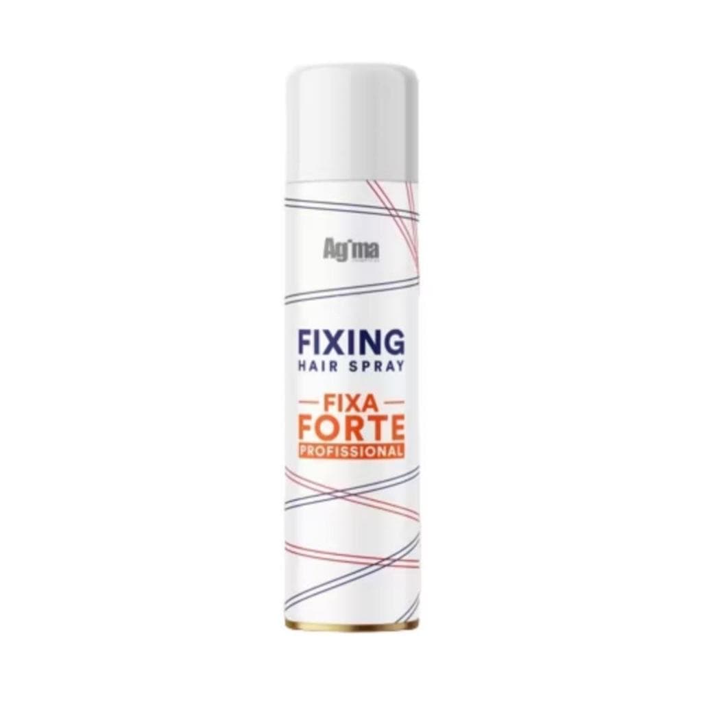 Spray Fixador Fixing Agima Fixa Forte 400ml PROFISSIONAL laquê