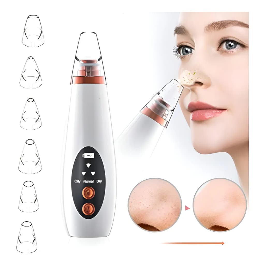 Blackhead Remover Pimple Cleaning Pore Sucker Acne Suction Usb Rechargeable