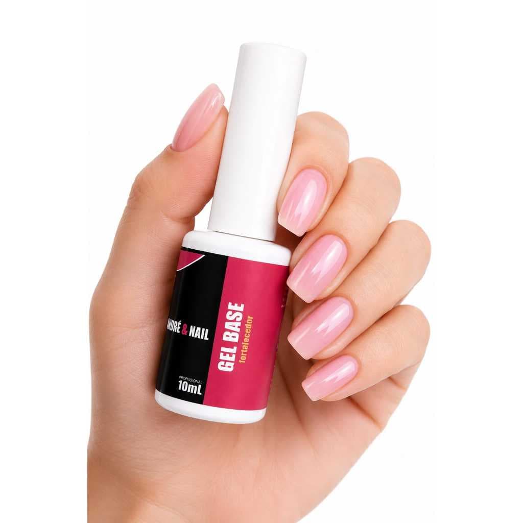 Base Em Gel Para Unhas Maior Aderência Alongamento Acrigel Luxo  - AMORÉ&NAIL -10ml Lançamento