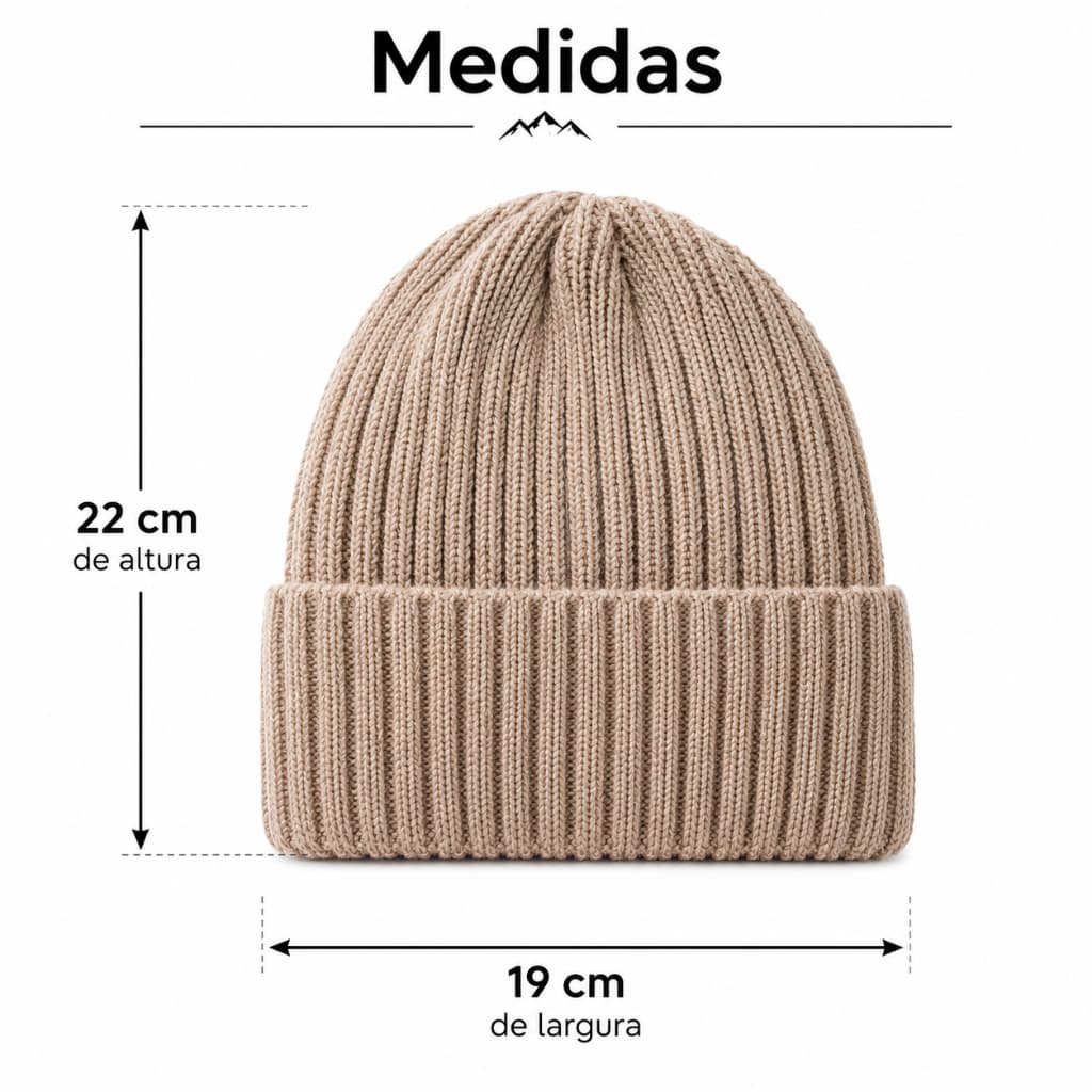 Touca Masculina Forrada De Lã Toca Gorro Frio Envio Imediato
