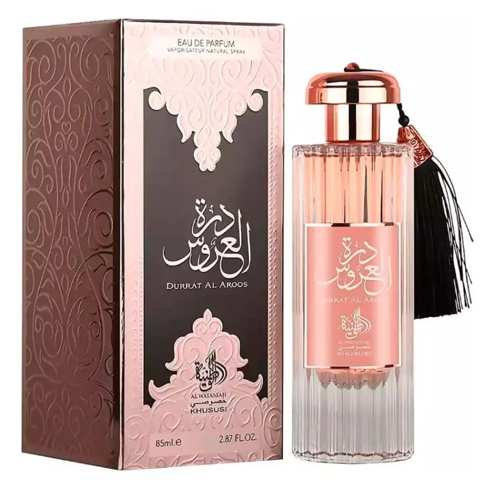 Perfume Feminino Arabe Al Wataniah Durrat Al Aroos EDP 85ml - Elegância Oriental e Sofisticação
