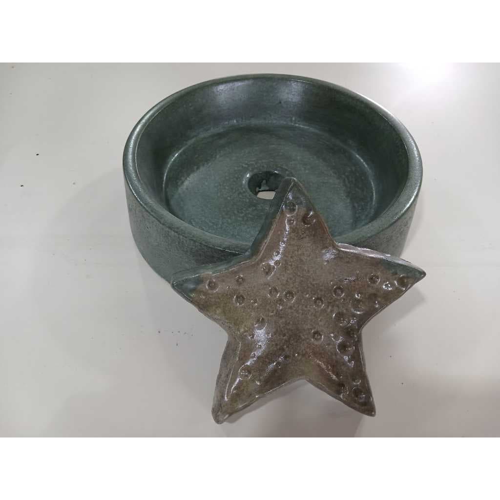 Cuba artesanal  saboneteira em concreto estilo rustico  sustentável para banheiro lavabo e áreas externas