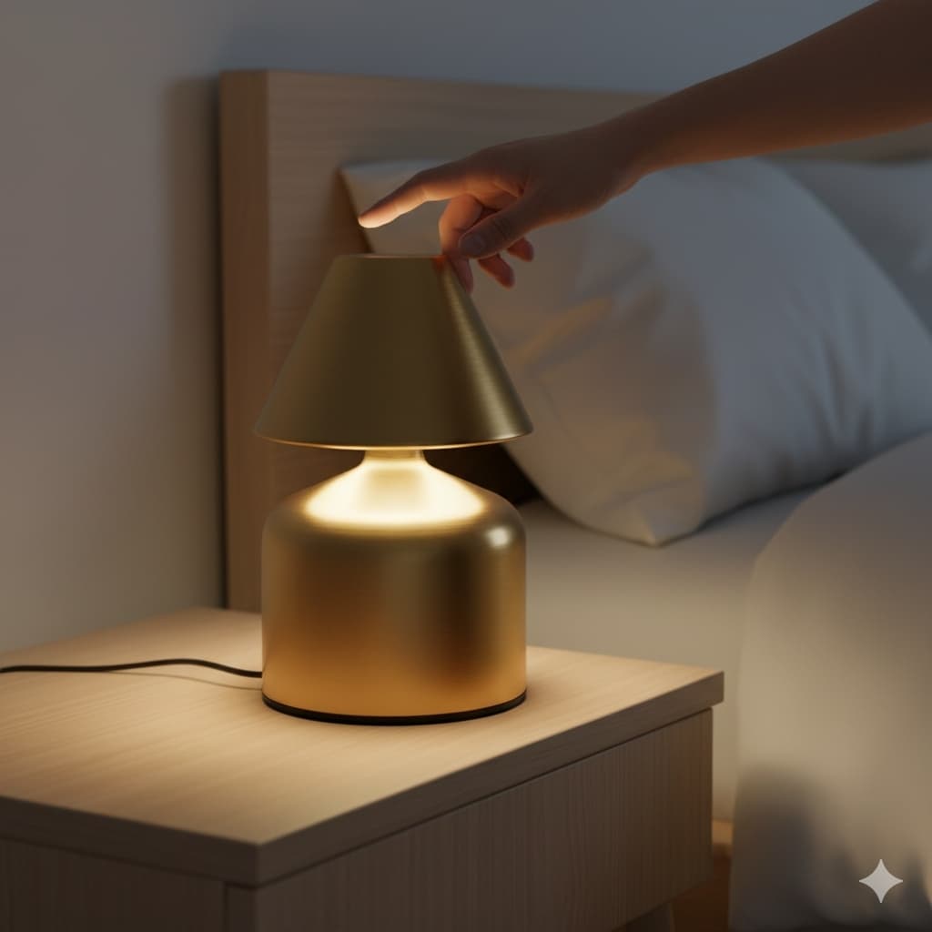 Mini Luminária USB Portátil Colorida Mesa Estudo Luz Noturna Flexível Notebook Quarto