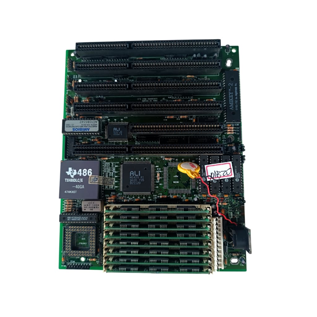 MOTHER BOARD PLACA MÃE 486 DLC E 40GA 47AKX6T 8MB  MB 20