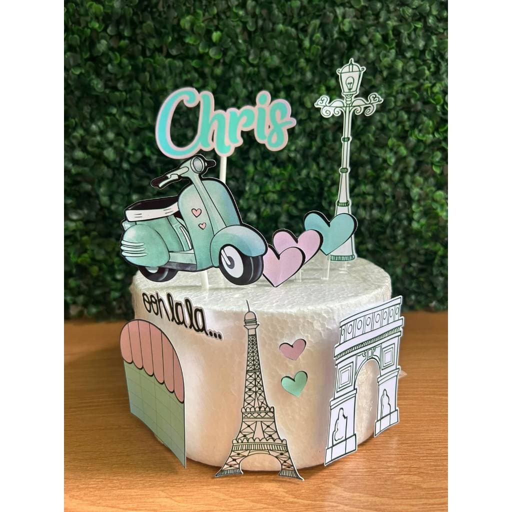 ENVIO RÁPIDO - Topo simples Paris | França | oh lala