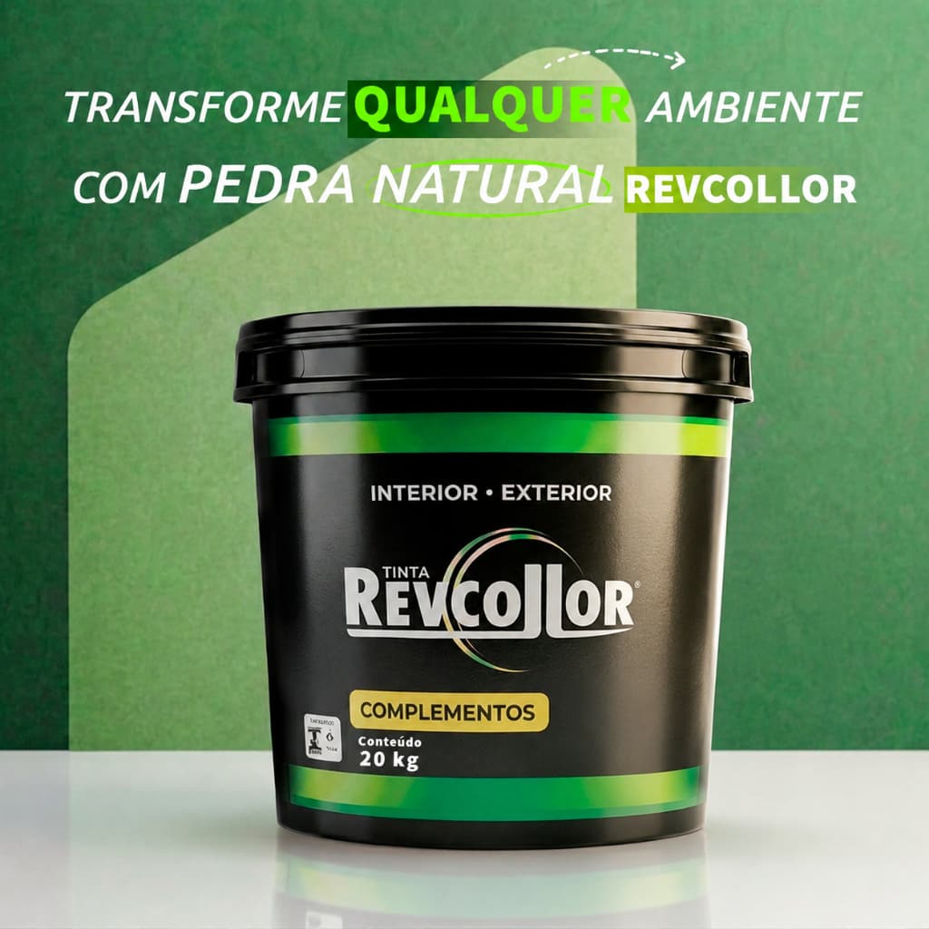 Revestimento  Pedra Natural Revcollor 20kg