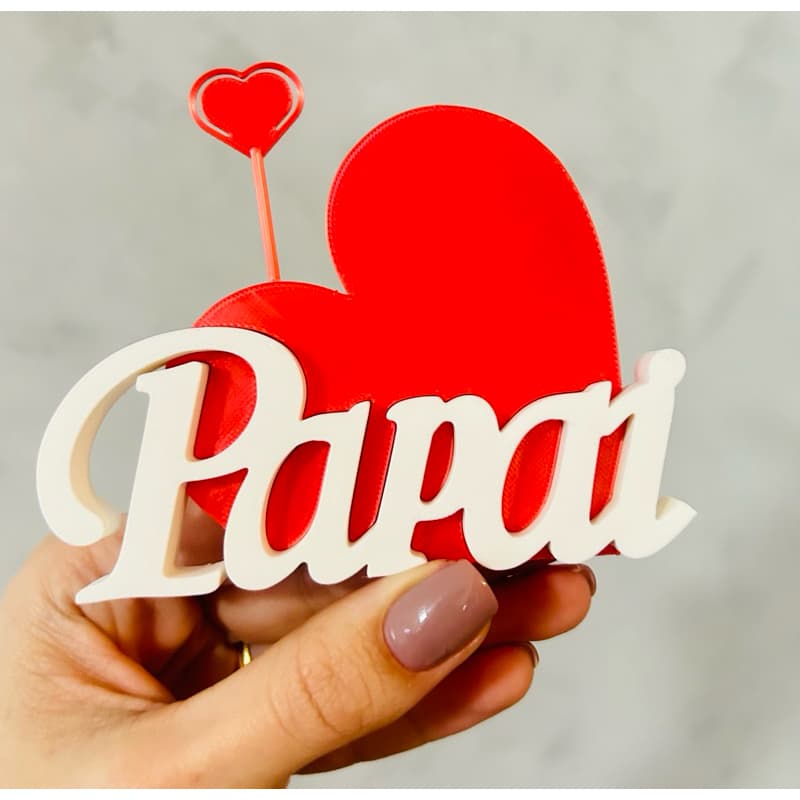 Porta Foto Personalizado Dia dos Pais | Presente para Pai | Porta Retrato Decorativo 3D