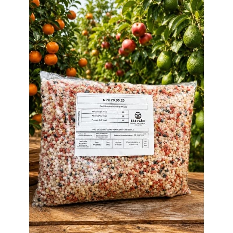 Fertilizante NPK 20-05-20 Alta Performance para Plantio e Produção 🌾🚜