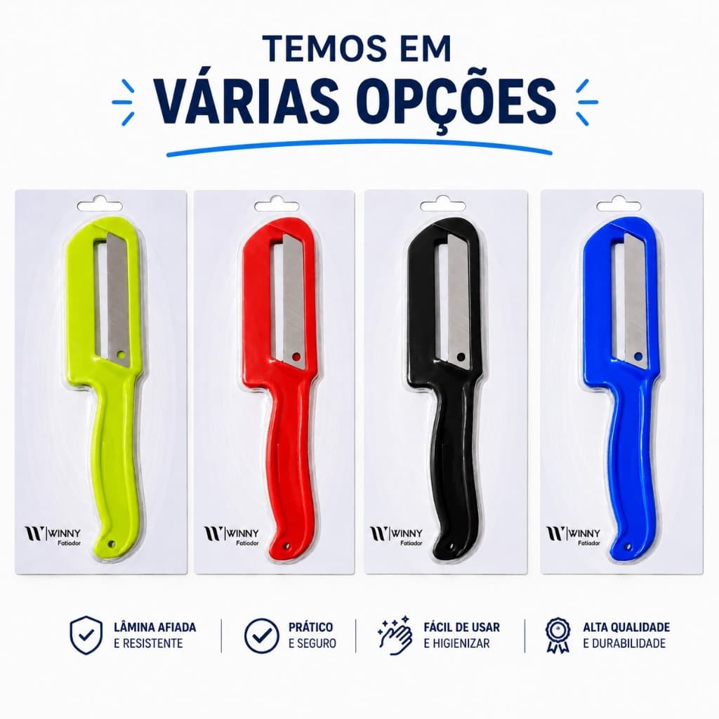Fatiador de Legumes Picador Cortador Ferramenta de Corte para Cozinha Lâmina Afiada Cortes Práticos Rápidos De Precisão