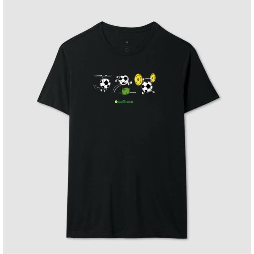 Camiseta Wod Ball Futebol Treino Crossfit
