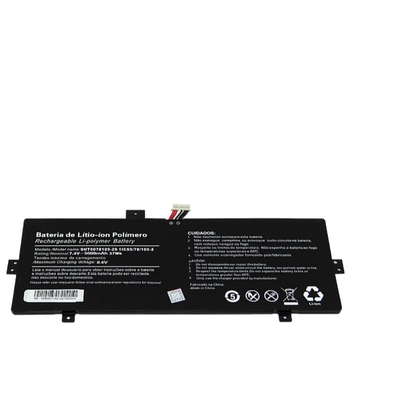 Bateria Notebook Duo Sht5078105-2s Preta
