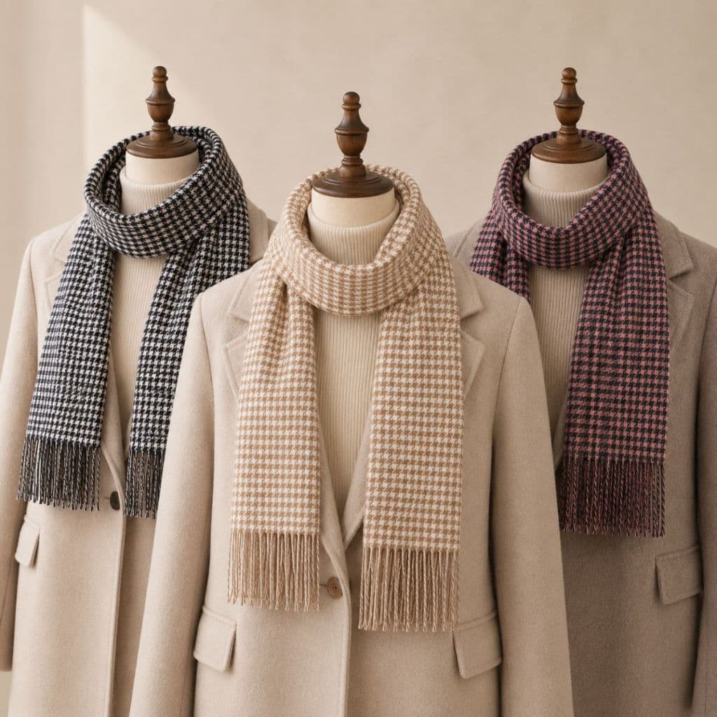 Cachecol Serra Xadrez Quadriculada Pashmina Longo Unissex Echarpe Quente Fashion Inverno Cachecol