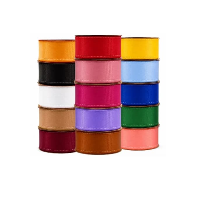 Fita Sarjalux Pespontada Gitex 22mm e 38mm Com 10 Metros - Várias Cores