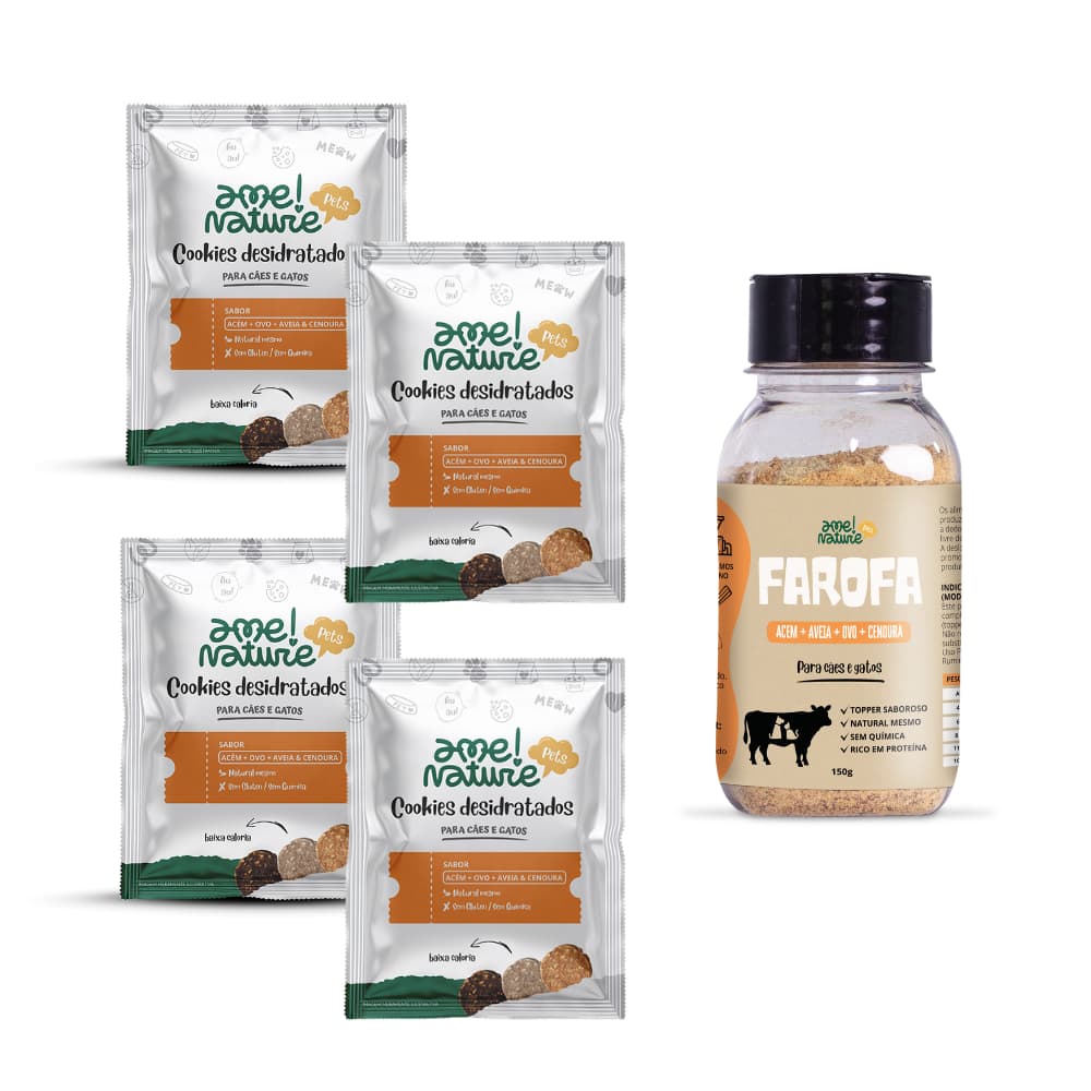 Saborizante de Ração Pet Sabor Carne Bovina (Acém) com 150gramas P/cães e gatos + 4 pacotes petiscos
