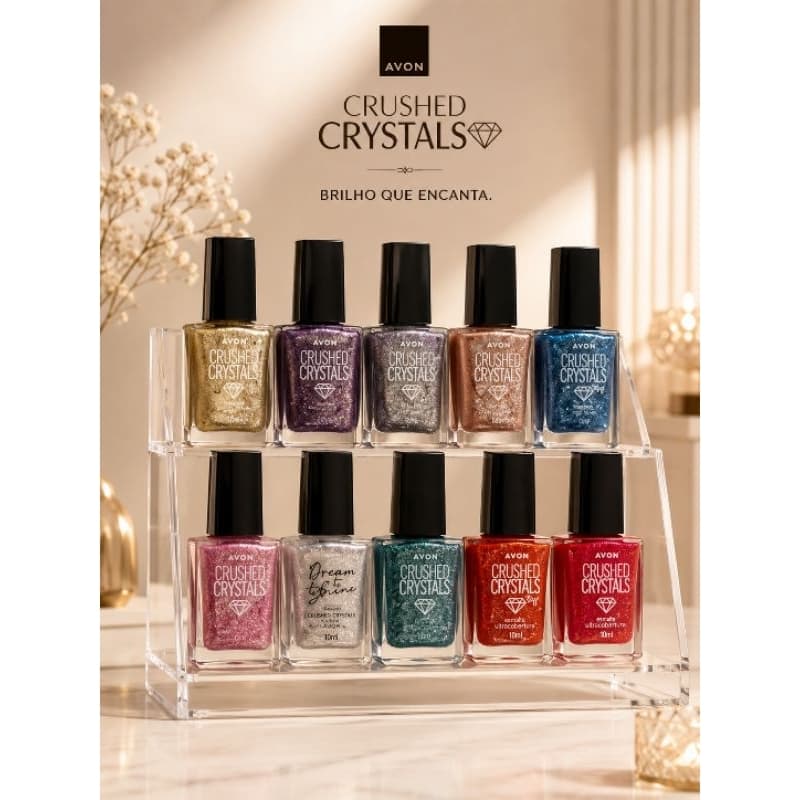 esmalte com alto brilho avon