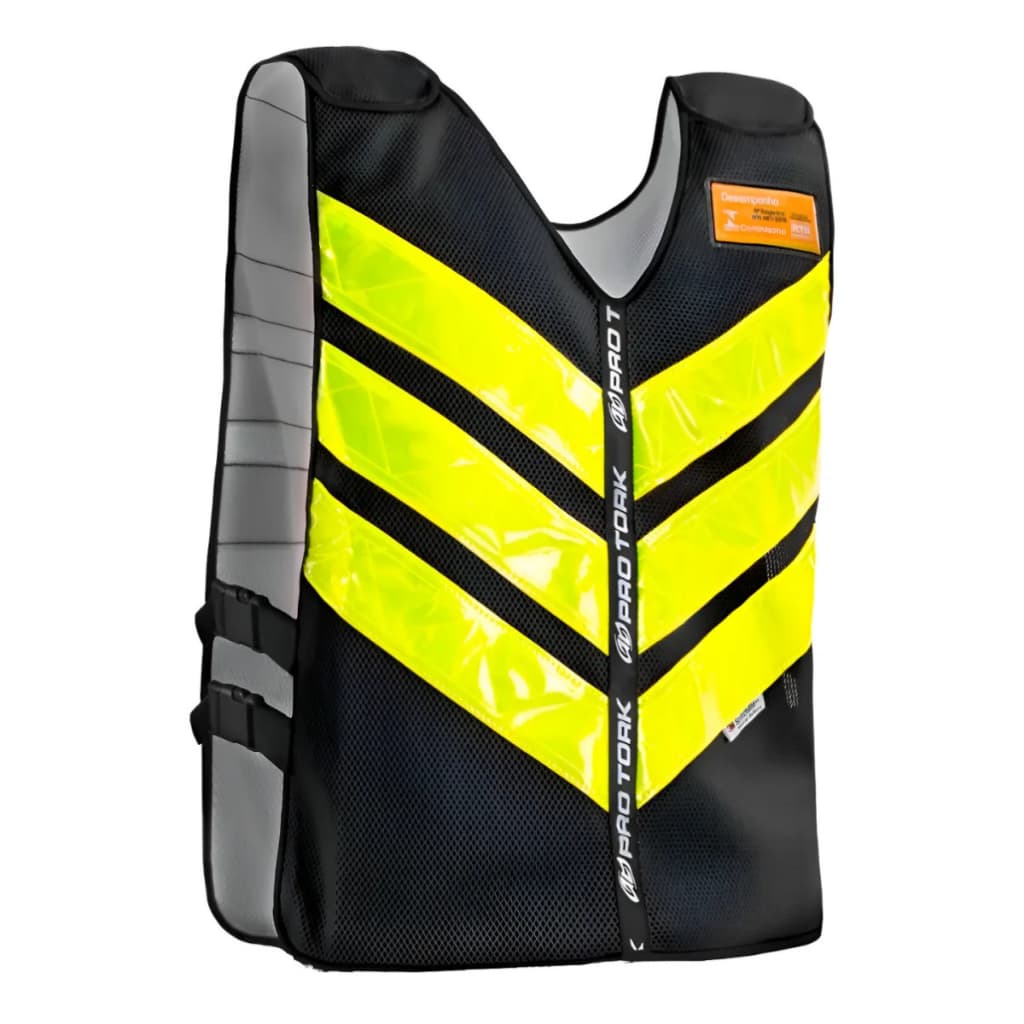 Colete de Segurança Motoboy Refletivo APP Protork Ajustável