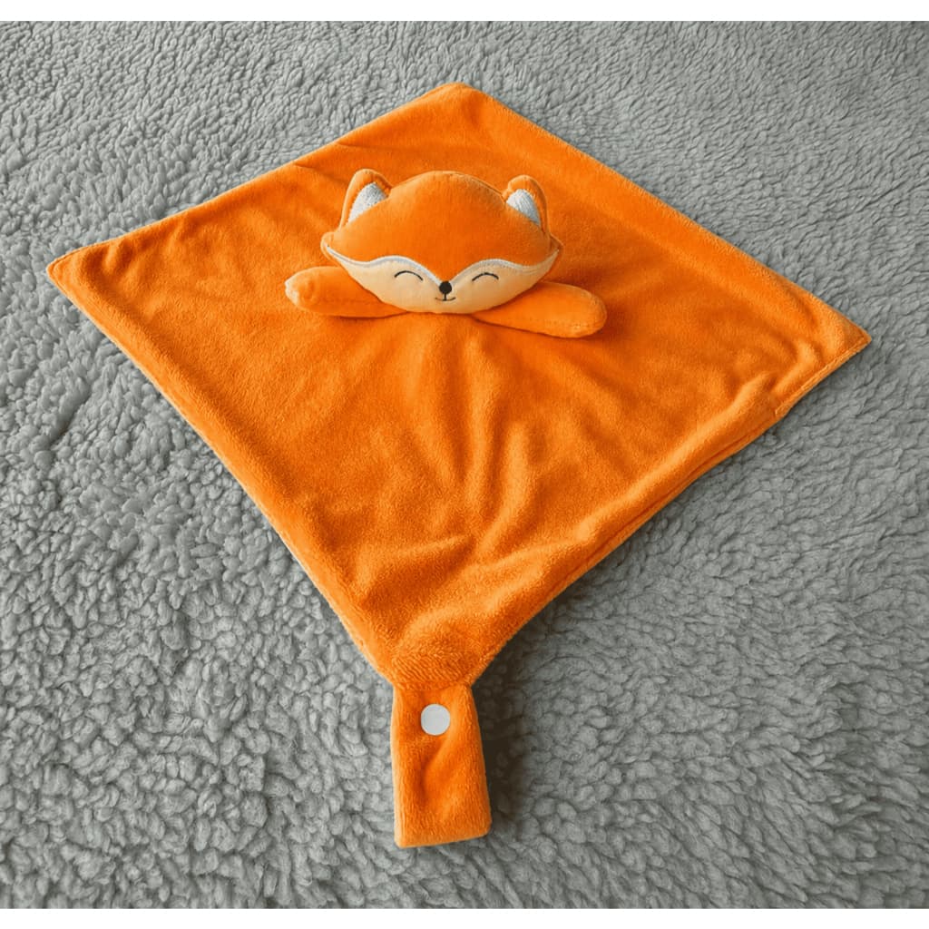 Naninha bebe com porta chupeta antialérgico em plush