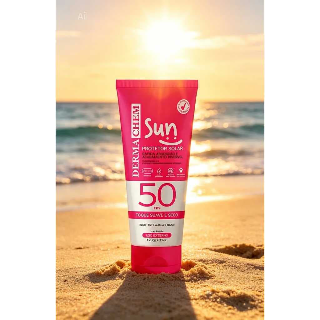 DermaChem – Protetor Solar FPS 60