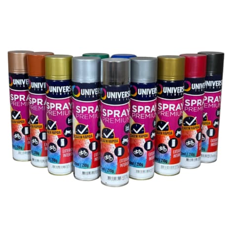 Tinta Spray Metalica 400ml UNIVERSO TINTAS