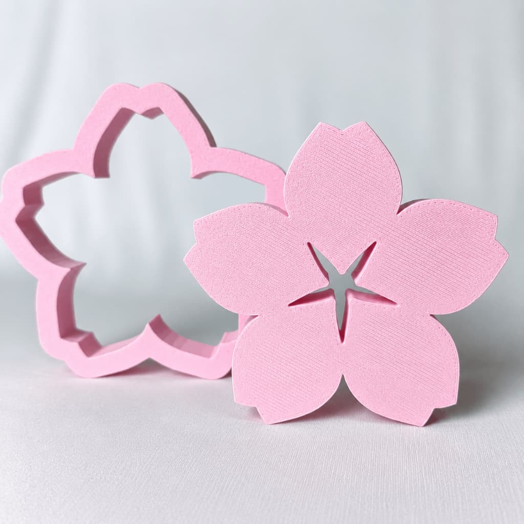 Decoração Sakura  Flor de Cerejeira – Kit Flor Lisa e Flor Vazada para Quarto Infantil