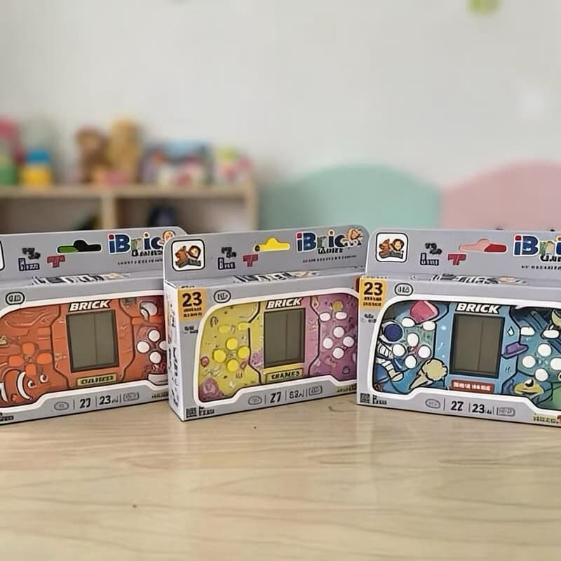 Mini Game Portátil de Mão com Vários Jogos Clássicos – Diversão Ilimitada em Qualquer Lugar