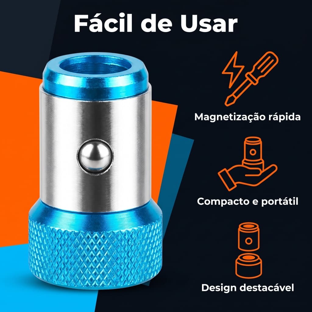 Promoção Anel Magnético Aumenta Força Magnética para Ferramentas
