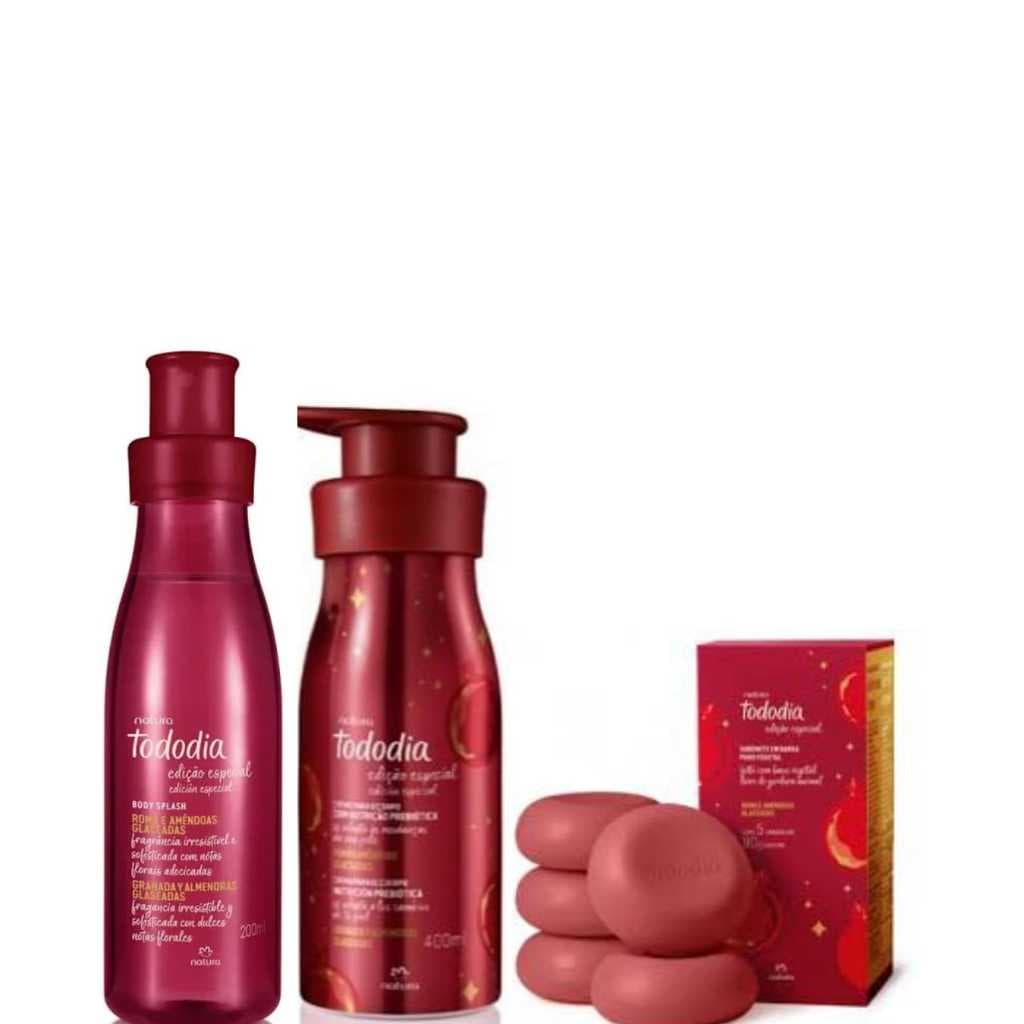 Kit Romã e Amêndoas Glaceadas Natura Todo Dia