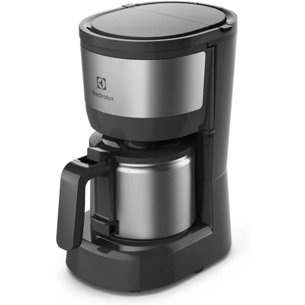 Cafeteira Elétrica Electrolux 600ml inox  filtro permanente removivel corta pingos 15 xicaras