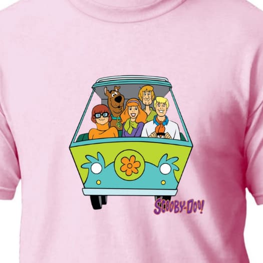 Camiseta Algodão Scooby Doo Desenho Filme Kombi