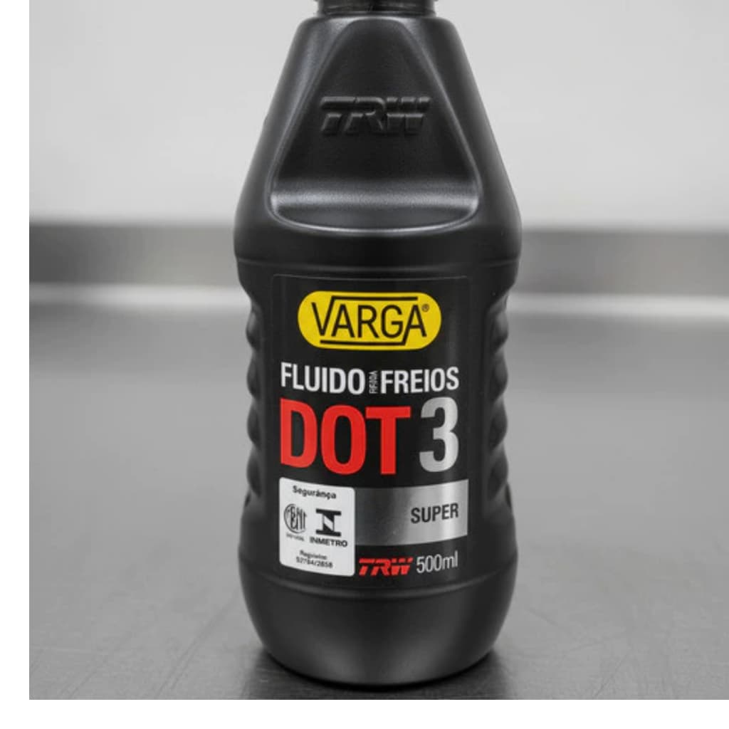 Fluido De Oleo Freio Carro Moto Original Varga Dot 3 500ml