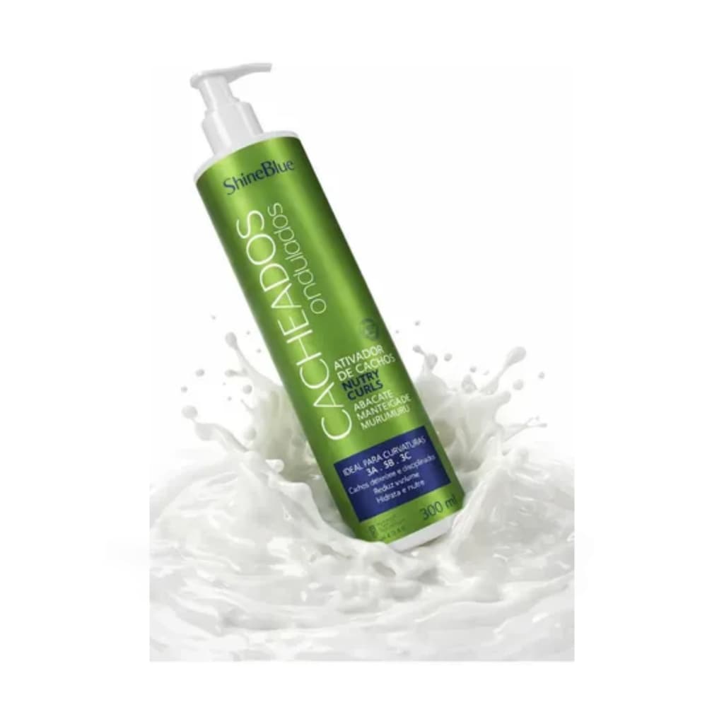 Finalizador Shine Blue Ativador De Cachos Abacate 200g