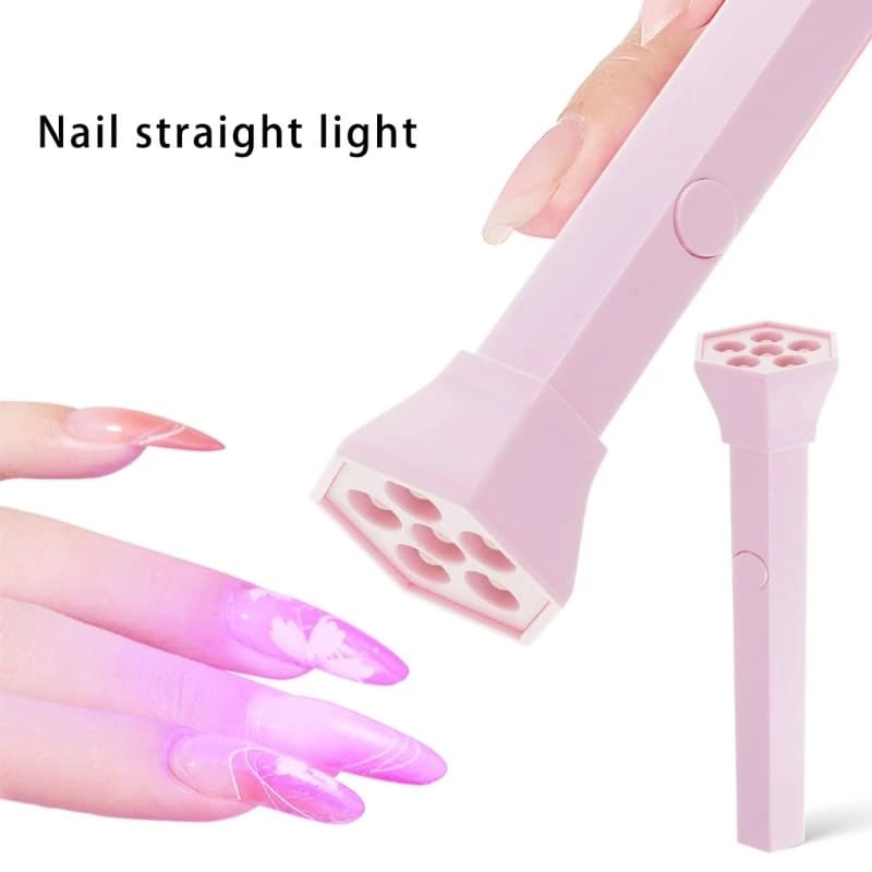 Hi * Lâmpada Unhas Para Géis Recarregável LED Secador Luz