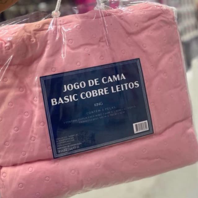 Jogo de Cama King Basic Cobre Leitos!