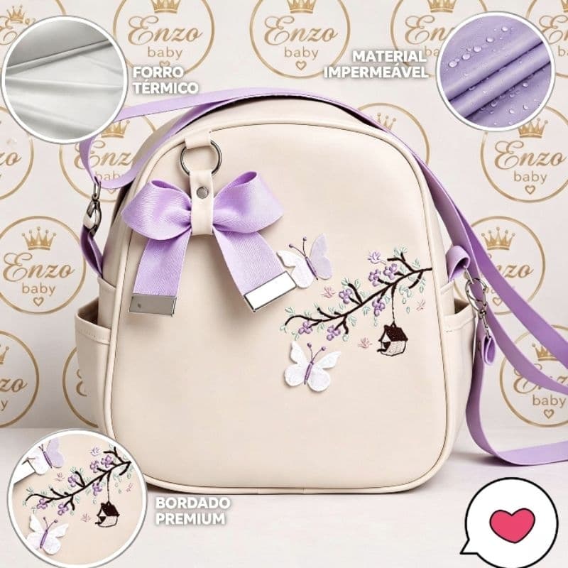 mochila maternidade luxo infantil impermeável menina e menino