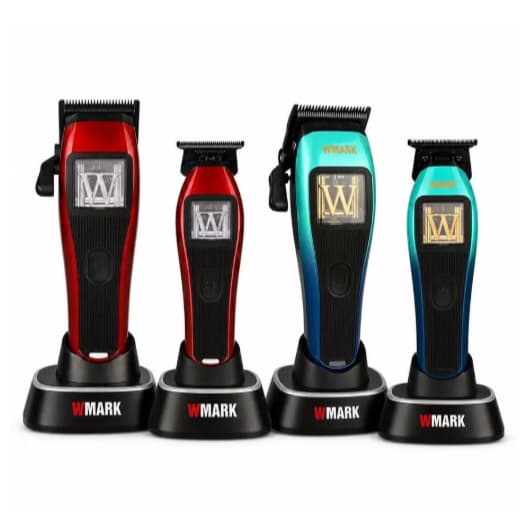Kit Maquina de Cabelo Corte NG X1 + Maquina Acabamento NG XT1 Wmark