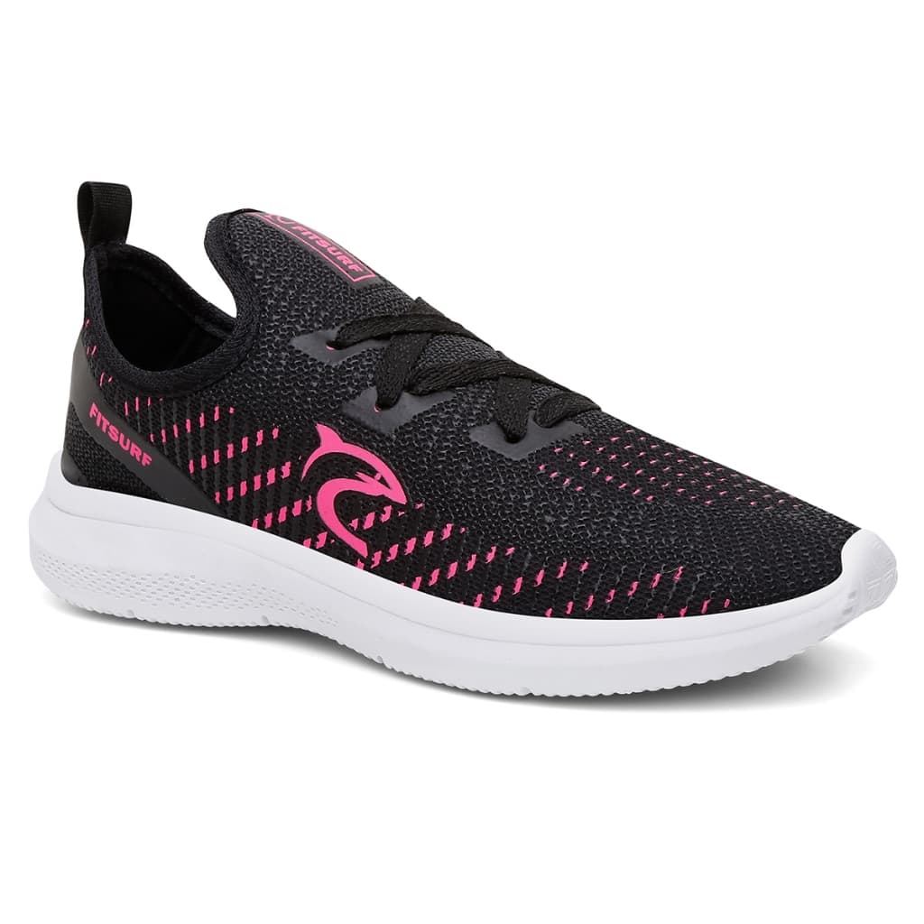 Tênis Fit Surf Feminino Advanced Esportivo Treino Corrida Caminhada Academia Flexivel Antiderrapante Tecido Respiravel