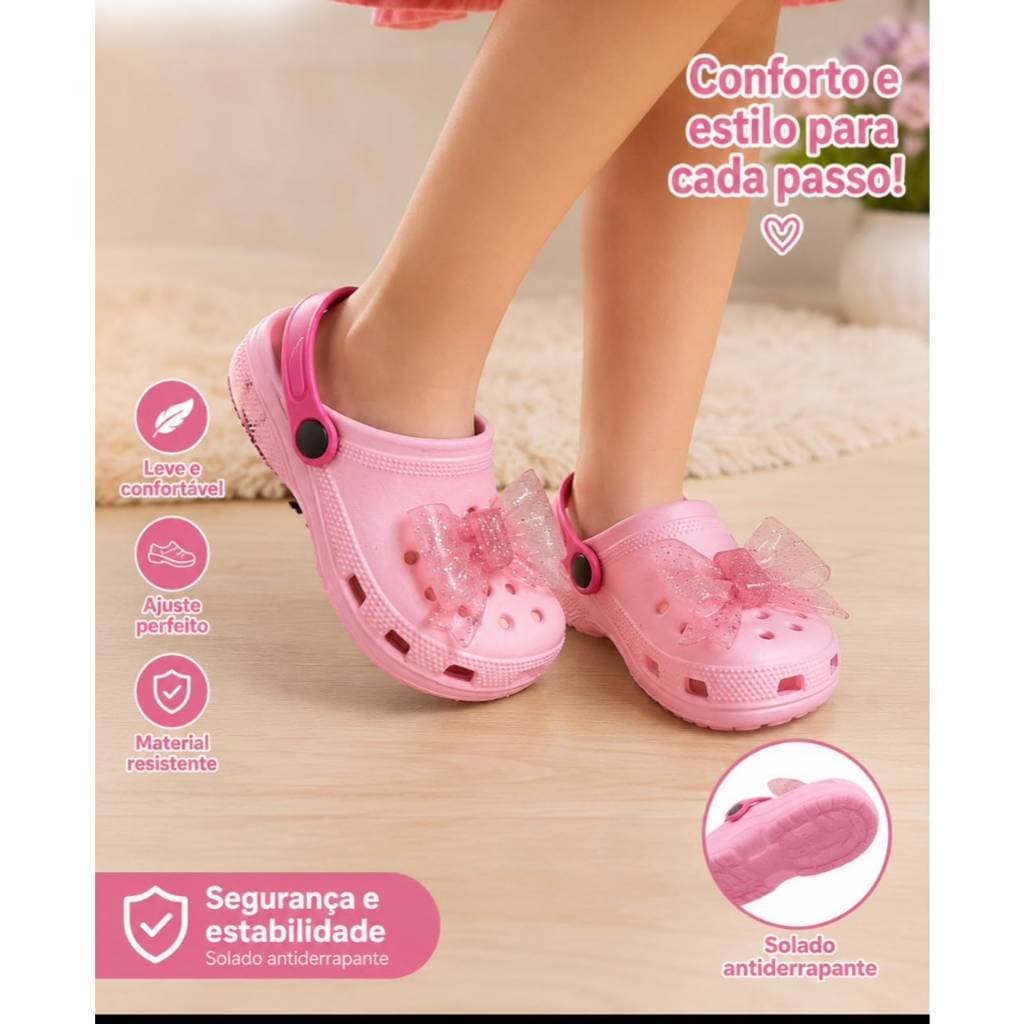 Papete Crok Infantil Crocris Infantil Menina