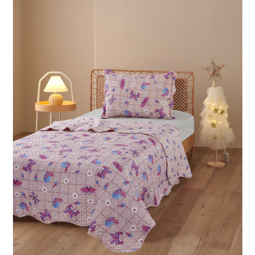 Colcha Cobre leito Dupla face Infantil 2 peças - Bina Home
