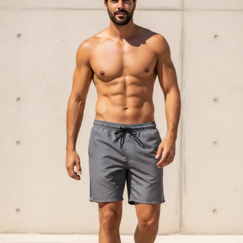 Short Masculino Tactel Bermuda Masculina Premium Mauricinho Lisa Praia Academia Treino Corrida Caminhada