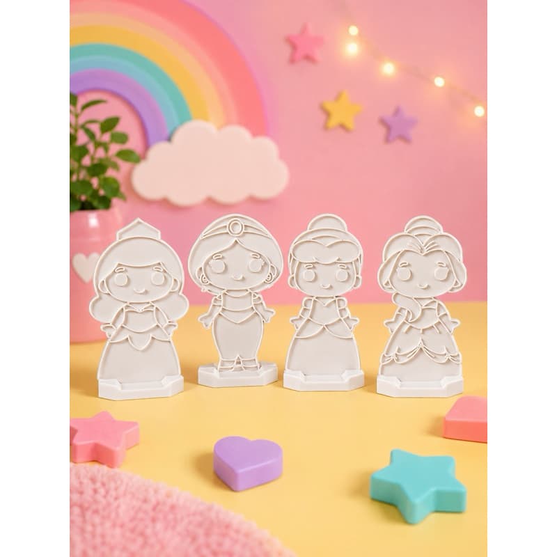 Princesa da Disney para Pintar e Colorir | Lembrancinhas