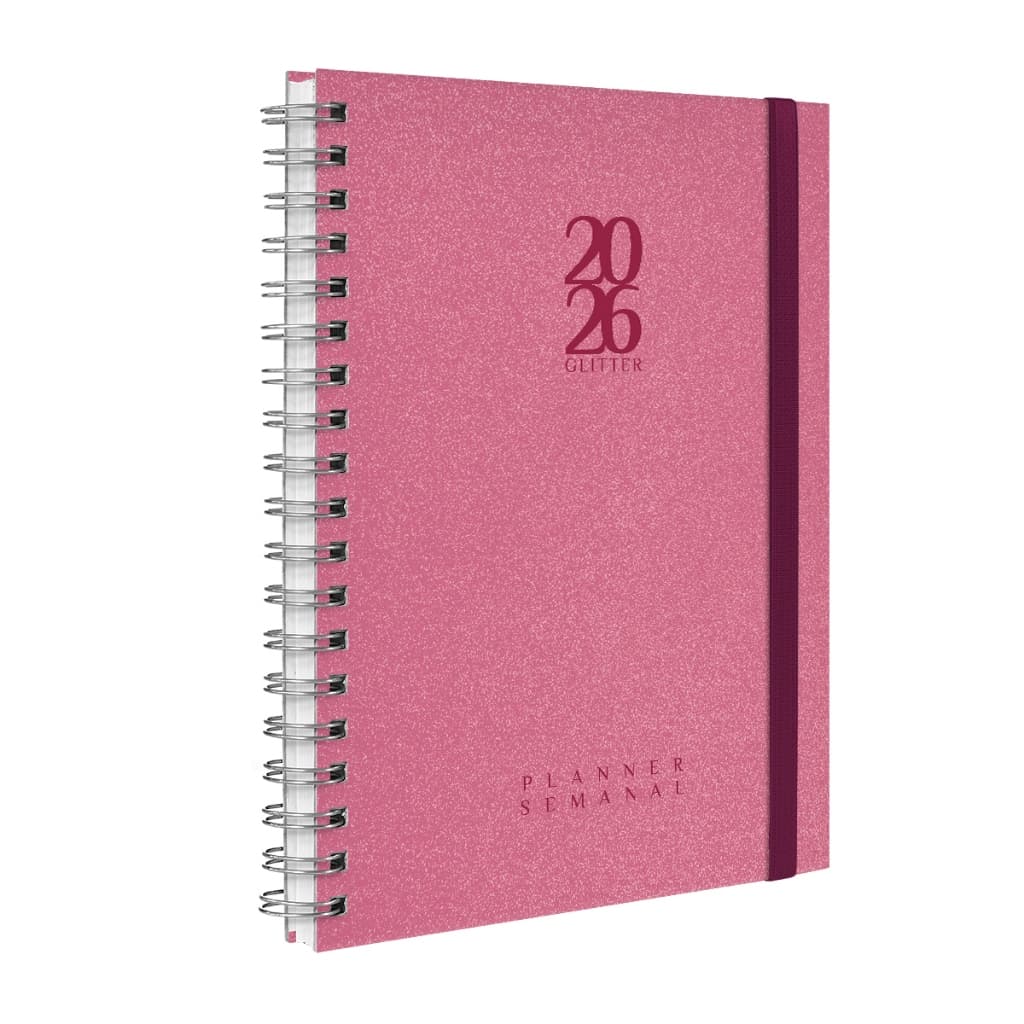 Agenda Planner Semanal Plus 2026 Datada Capa Dura Estoque Limitado