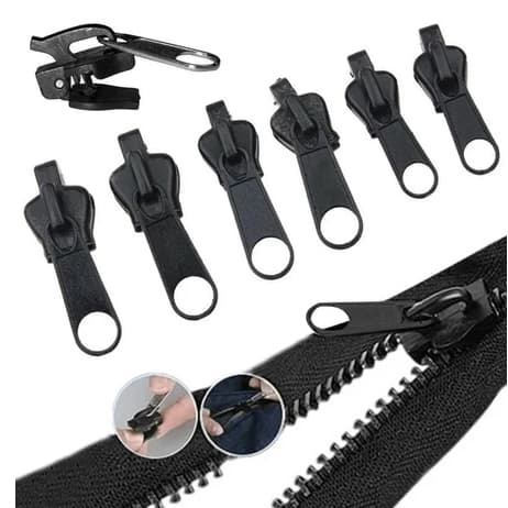 Kit conjunto Unidades De Zíperes De Reparo , Mochilas Removíveis , Substituição Para Cabeça De Zíper De Costura DIY
