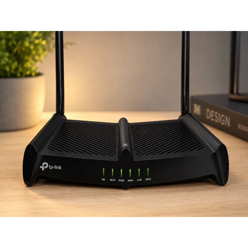 roteador de duas antena em perfeitas condições
