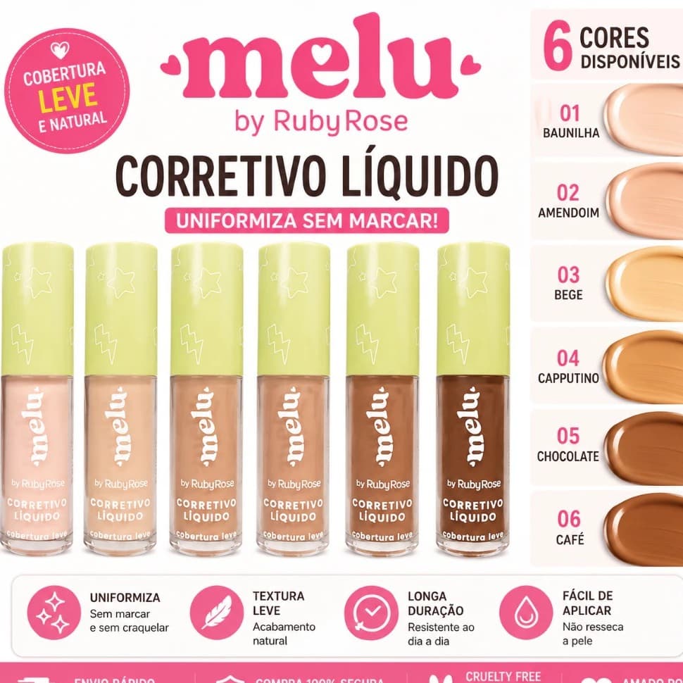 corretivo Melu By Ruby rose