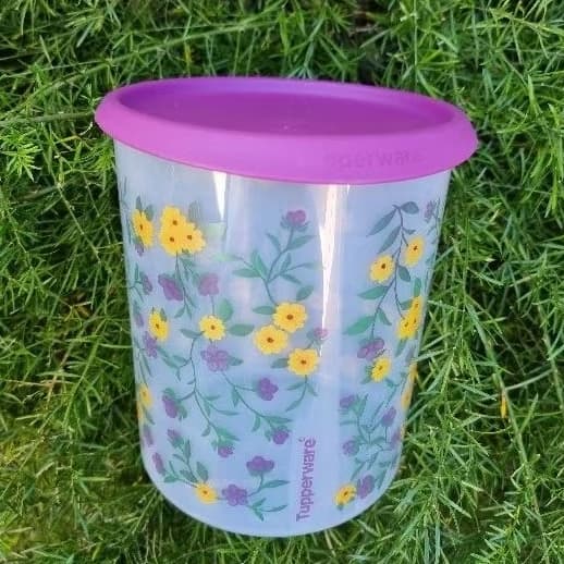 INSTANTÂNEA FLORAL 2,2L - TUPPERWARE ORIGINAL POTE HERMÉTICO PARA ARMAZENAR