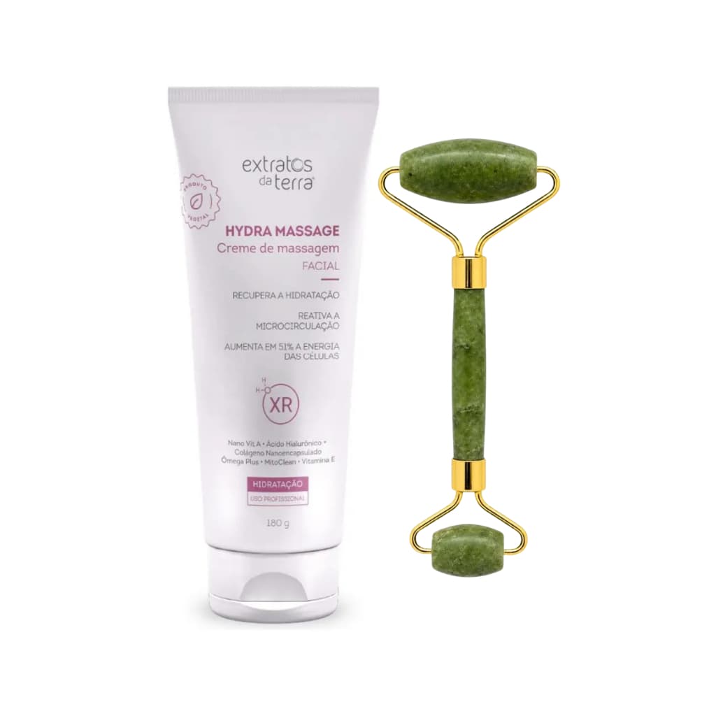 Creme Para Massagem Facial Hydra Massage 180g - Extratos Da Terra