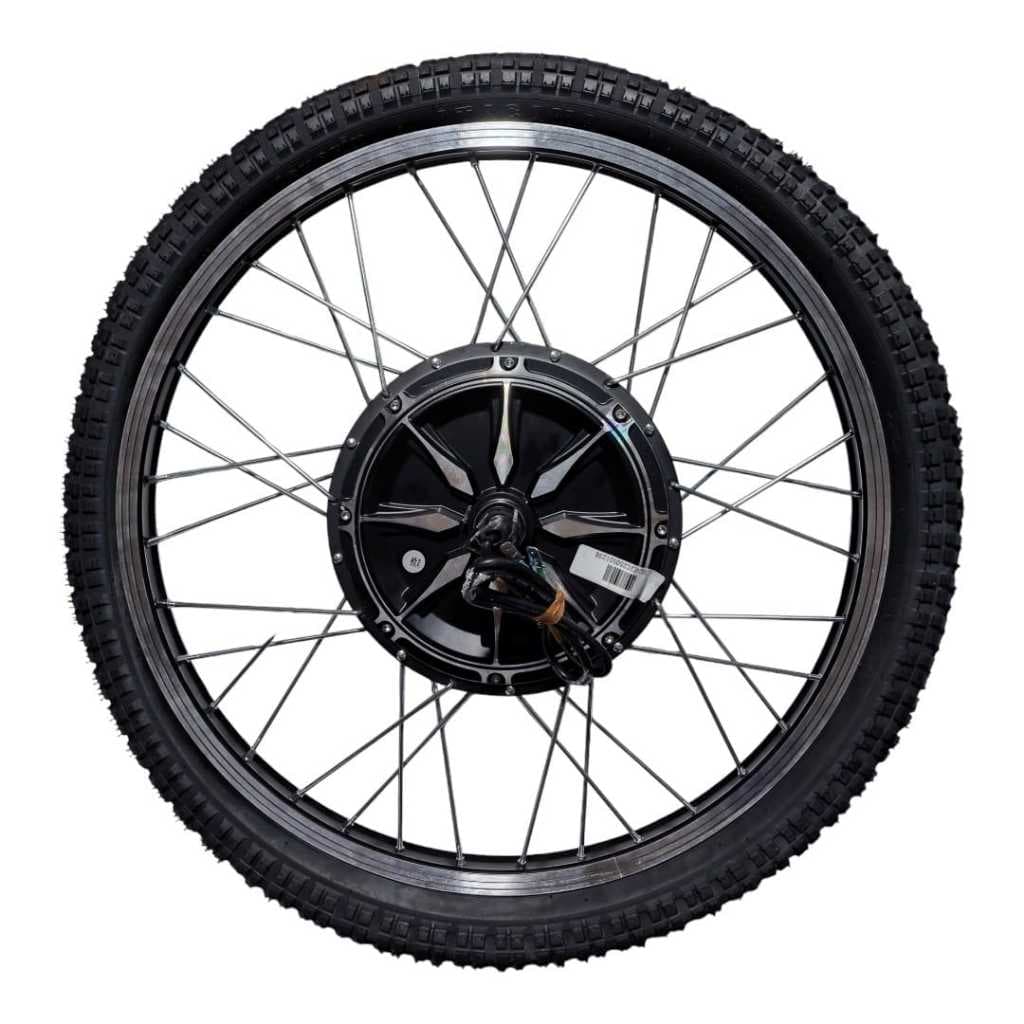 roda  completa traseira bike elétrica Souza 48v 350wats